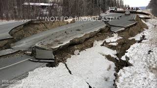 11302018 Wasilla Alaska 72 Earthquake Damage [upl. by Ahcsrop]