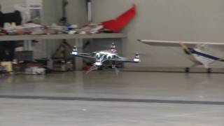 FMT Indoor Show Karlsruhe 2011  Quad Copter Action [upl. by Taryn]