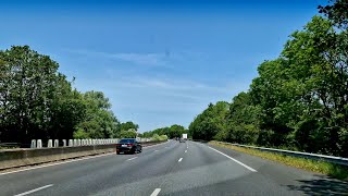 Drive from Paris to Calais France  Ambient Music  Beautiful Suny Day [upl. by Ahteres77]