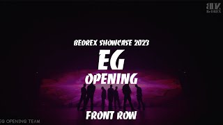 OPENING TEAM  BEDREX SHOWCASE 2023 69  FRONT ROW [upl. by Akli198]