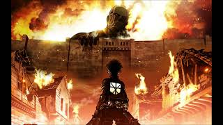 Attack on Titan Opening 1 Full 10 Hours Seamless Loop Feuerroter Pfeil und Bogen [upl. by Nirej]