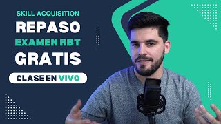 Repaso Gratis Examen de RBT  Skill Acquisition en ABA  Clase en Vivo rbt aba bacb [upl. by Erodoeht]