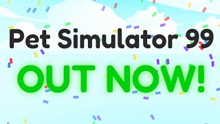 Pet Simulator 99 Release Date Officially Confirmed [upl. by Harihs]