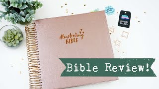 ITS HERE  Illustrating Bible Review from Illustrated Faith and DaySpring [upl. by Azeel]