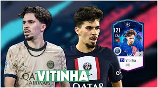 REVIEW VITINHA 23UCL FC ONLINE  nâng cấp chỉ số so với 22TS [upl. by Asilla855]