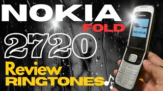 Nokia 2720 fold review  Nokia 2720 fold ringtones  Nokia 2720 fold in 2023 [upl. by Higbee]