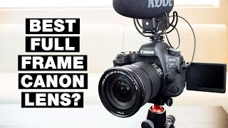 Best Full Frame Canon Lens for Video — Canon 6D Mark II Footage and Photos [upl. by Aihgn306]