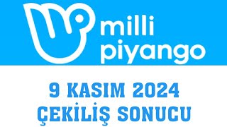 Milli Piyango Çekiliş Sonuçları 9 Kasım 2024 [upl. by Farlay486]