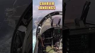 Precision amp Courage  Carrier Landings shorts aviation [upl. by Aihc116]