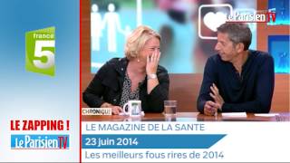 Zapping Les meilleurs fous rires télé en 2014 [upl. by Atirys]