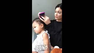 Baby Stormis Hair Tutorial [upl. by Irehs]