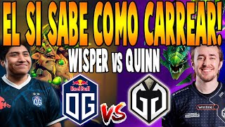 OG vs GAIMIN GLADIATORS BO1  WISPER 23SAVAGE vs WATSON QUINN  BLAST SLAM I DOTA 2 [upl. by Annehs]