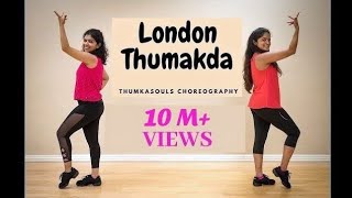 London Thumakda  Queen  Easy Dance Steps  Thumka Souls Choreography [upl. by Ynnep212]