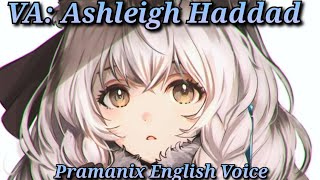 Pramanix English Voice All Voicelines E2  Max Trust  Arknights [upl. by Cannon27]