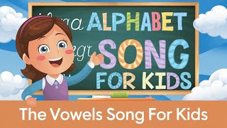 The Vowels Song  Learn Phonics  Nursery rhymes  Preschoolers ABC poem  WonderWhiz Kids [upl. by Brynne]