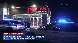 Worker shoots killed 2 inside Wrightwood restaurant Chicago police say [upl. by Ruffin]