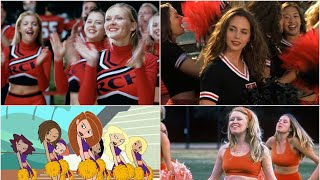 Cheerleading Movies amp TV Girl Cheers Compilation Part 1 [upl. by Ainaled]