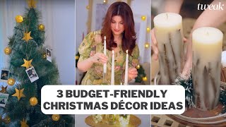 Easy Christmas home decor DIYs with Twinkle Khanna Spacelift Tweak India [upl. by Namref507]