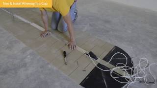 Connectrac UnderCarpet Wireway Installation Guide [upl. by Anelahs]