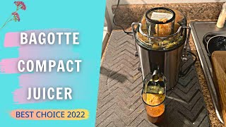 Bagotte DB001 Compact Juice Extractor Review amp Unbox  Top Compact Juicer Machine [upl. by Artimid]