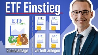 ETF Einstieg  Einmalanlage oder Sparplan was ist besser [upl. by Vinson]