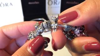 PANDORA CINDERELLA FAIRYTALE BRACELET  STERLING SILVER BARREL CLASP [upl. by Teage]