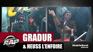 Gradur quotNe reviens pasquot ft Heuss Lenfoiré PlanèteRap [upl. by Cornew]