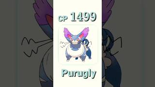 First Time 🌈 Using Purugly 🌀 in Great League  Zygard and Sylveon 💮 shorts pokemogo [upl. by Stormie]