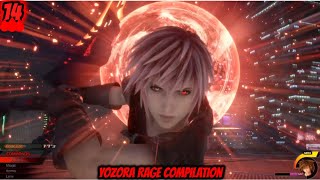 FIGHTING THE HARDEST BOSS IN KINGDOM HEARTS HISTORY  YOZORA CRITICAL MODE RAGE COMPILATION [upl. by Lleda]