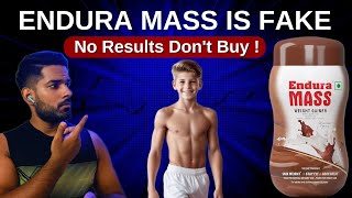 Endura Mass is Fake 🤥  No Results  Endura Mass Results [upl. by Hulbard276]