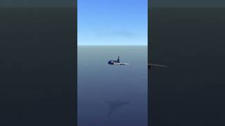 Air France Pepsi Concorde Water Landing aviation pilot rfs realflightsimulator landing plane [upl. by Aytida]