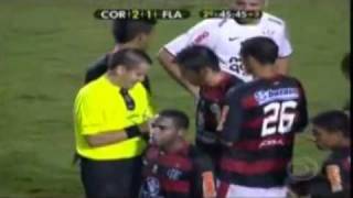 Flamengo elimina Corinthians Libertadores 2010 Narração Engraçada [upl. by Mauretta]