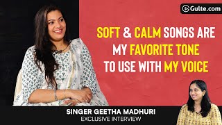 Exclusive Interview with Singer Geetha Madhuri  Indian Idol 3  Abhilasha Cherukuri  Gultecom [upl. by Severn]