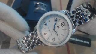 Womens Tommy Hilfiger Interchangeable Steel Link Watch 1781678 [upl. by Thanasi]