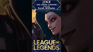 Sarah Williams as JINX  League of Legends [upl. by Lytsirhc544]