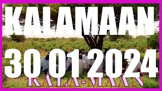 KALAMAAN 30 JANUARY 2024 [upl. by Eirotal]