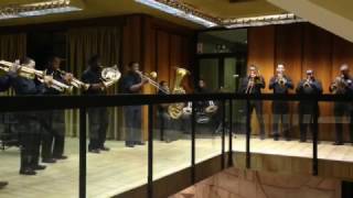 NWU Pioneer Brass performs Pata Pata [upl. by Ainitsirc]