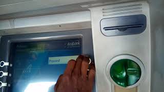 karatbars Mastercard withdrawal at Ghana ATM [upl. by Halac173]