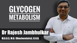 10 Glycogen metabolism Glycogenesis and Glycogenolysis [upl. by Heaps]