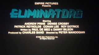 Eliminators 1986 35MM Trailer [upl. by Aleen]