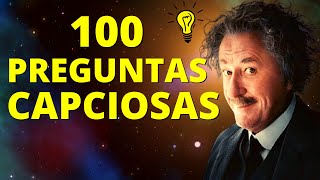 100 PREGUNTAS CAPCIOSAS que te volverán LOCO➜❰ Agilidad mental ❱🧐❓ [upl. by Rodman]