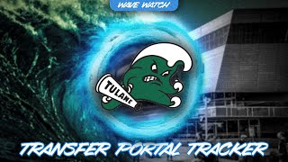 Tulane Football Transfer Portal Tracker  Wave Watch [upl. by Kezer]