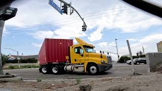 Long Beach Port Drayage Trucks [upl. by Cherianne]