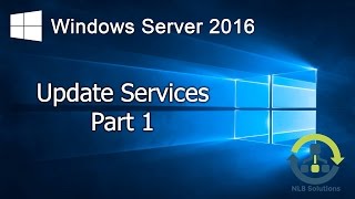 121 Installing and configuring Windows Server 2016 Update Services Step by Step guide [upl. by Ayortal815]