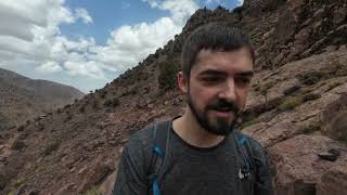 Hiking Mt Toubkal Part 6 [upl. by Ellocin]