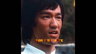 Boards dont hit back  Bruce Lee [upl. by Earley]