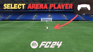 COMMENT CHOISIR UN JOUEUR EN ARENE FC24 🎮🔥 [upl. by Lucius]