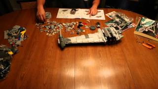 LEGO Star Wars 10227 Bwing Starfighter Time Lapse Build [upl. by Ellsworth443]