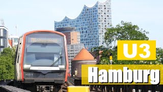 Doku U3 der Hamburger UBahn 2020 Hauptbahnhof  Schlump  Barmbek [upl. by Shaffer]