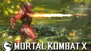 PLAYING WITH ALL TRIBORG VARIATIONS  Mortal Kombat X Triborg Gameplay [upl. by Nosreve]